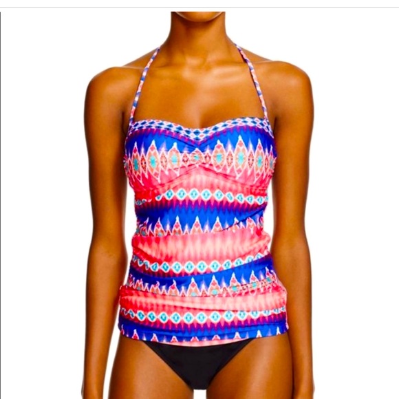 La Blanca Other - LA BLANCA Sandbar Bandeau Tankini Size 4